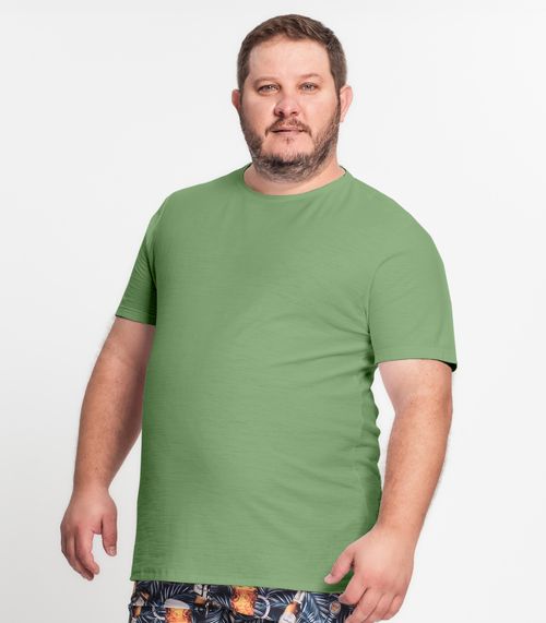 Camiseta Masculina Manga Curta KO Verde