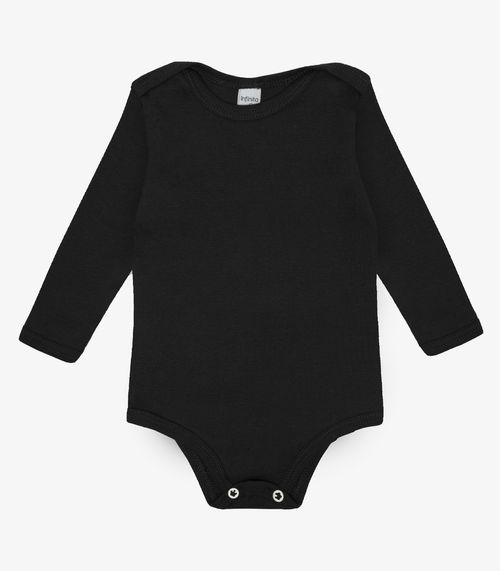Body Infantil Unissex Select Preto