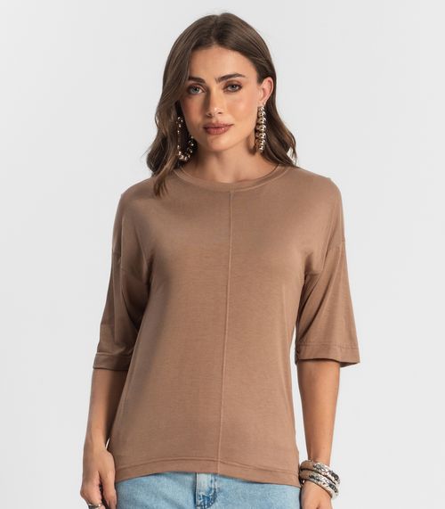 Blusa Feminina Lisa Select Marrom