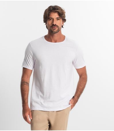 Camiseta Masculina Manga Curta KO Branco