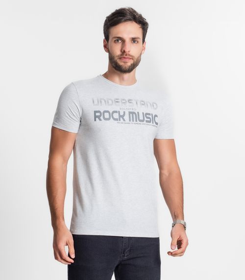 Camiseta Masculina Diametro Cinza