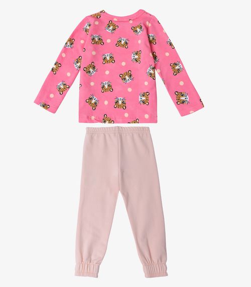 Pijama Infantil Menina Select Rosa