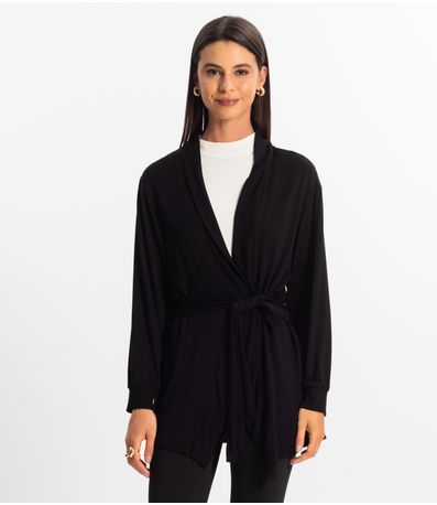 Cardigan Feminino Rovitex Preto
