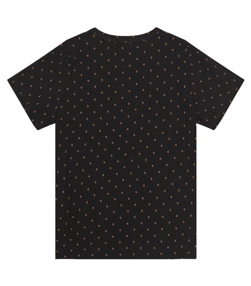 Camiseta Infantil Masculina Coqueiros Infinita Cor Preto