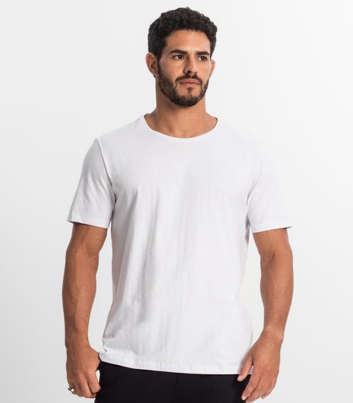 Camiseta Masculina Manga Curta KO Branco