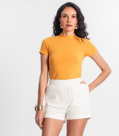 Kit de blusa Feminina com Gola Amarelo