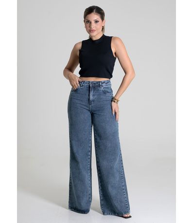 Calça Jeans Sawary Wide Leg - 280102