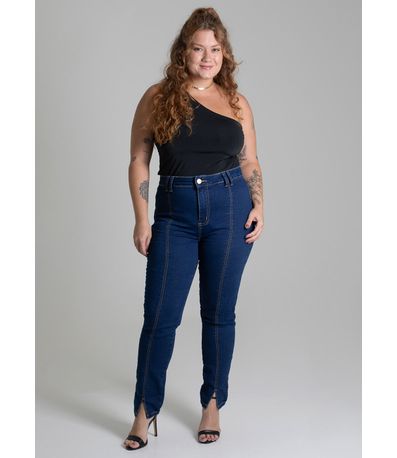 Calça Jeans Sawary Cigarrete Plus Size - 279045