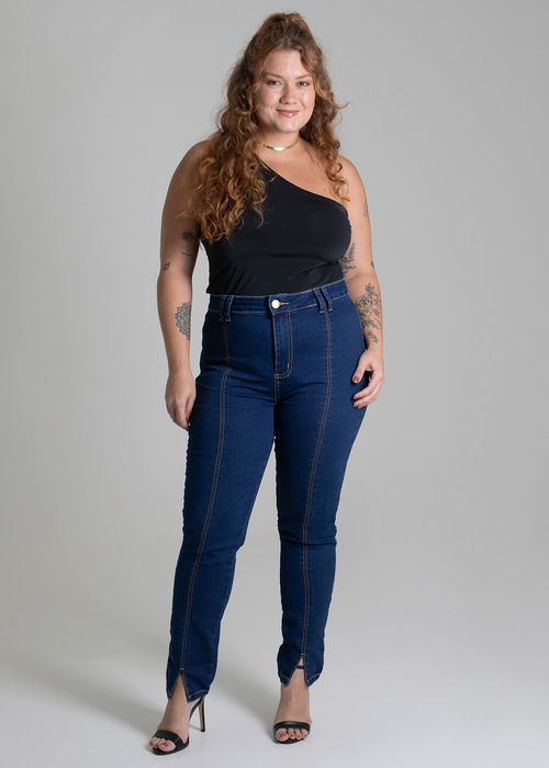Calça Jeans Sawary Cigarrete Plus Size - 279045