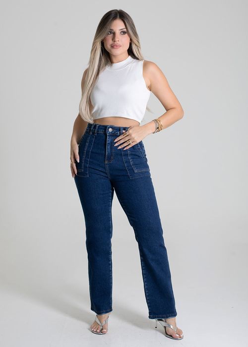Calça Jeans Sawary Reta - 278643