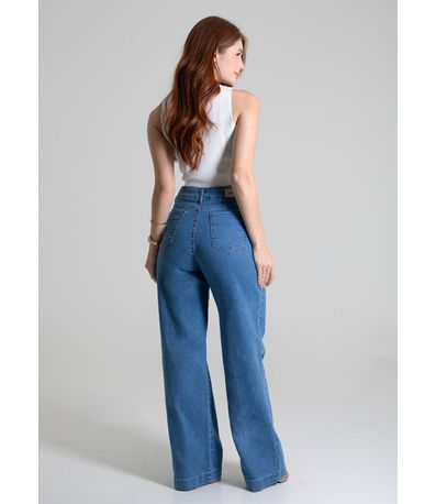 Calça Sawary Jeans Wide Leg - 279819