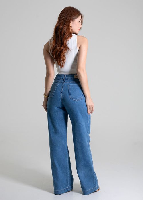 Calça Sawary Jeans Wide Leg - 279819