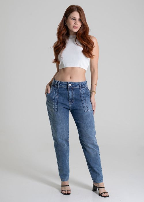 Calça Jeans Sawary Mom - 279750
