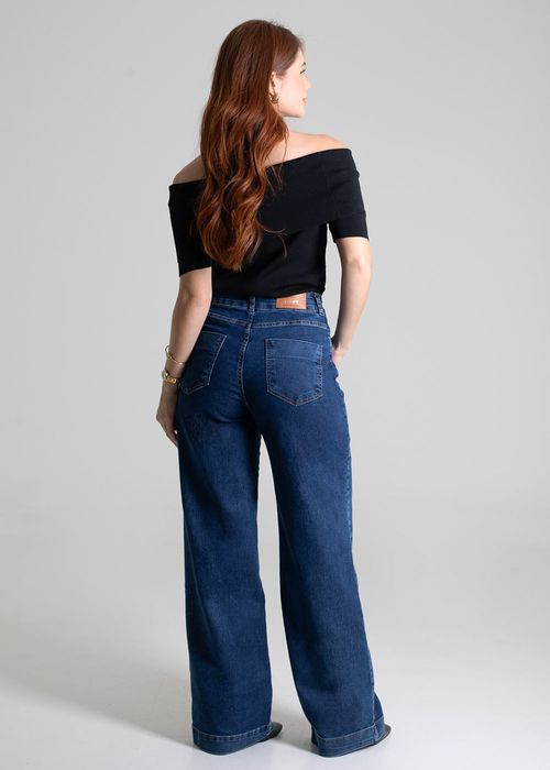 Calça Jeans Sawary Wide Leg - 279797