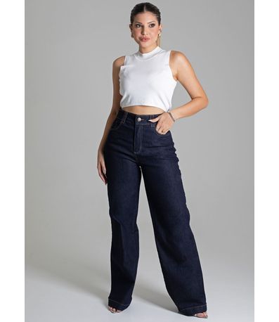 Calça Jeans Sawary Wide Leg - 279080