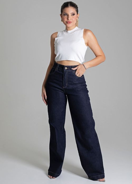Calça Jeans Sawary Wide Leg - 279080