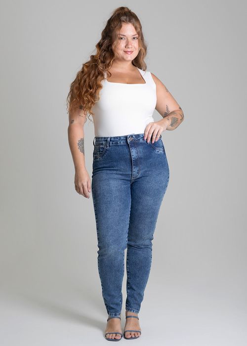 Calça Jeans Sawary Plus Size - 279416