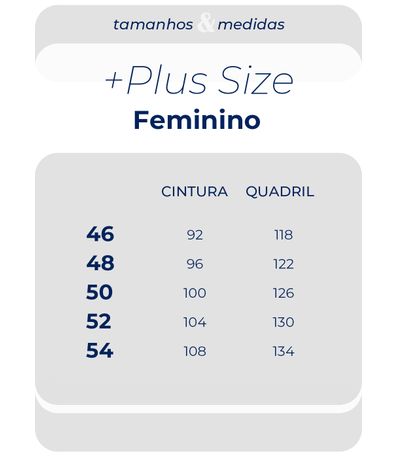 Calça Jeans Sawary Plus Size - 279416