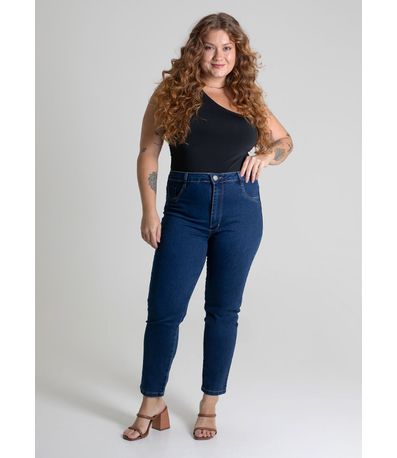 Calça Jeans Sawary Cropped Plus Size - 279370