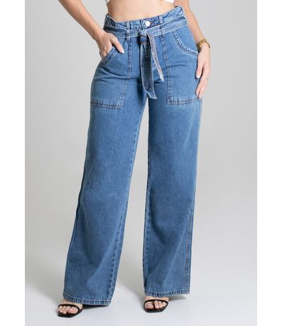 Calça Jeans Sawary Wide Leg - 279244