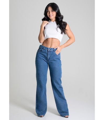 Calça Jeans Sawary Wide Leg - 279698