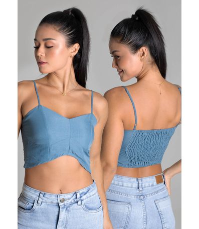 Cropped Sawary Alça Ajustavel - 279695