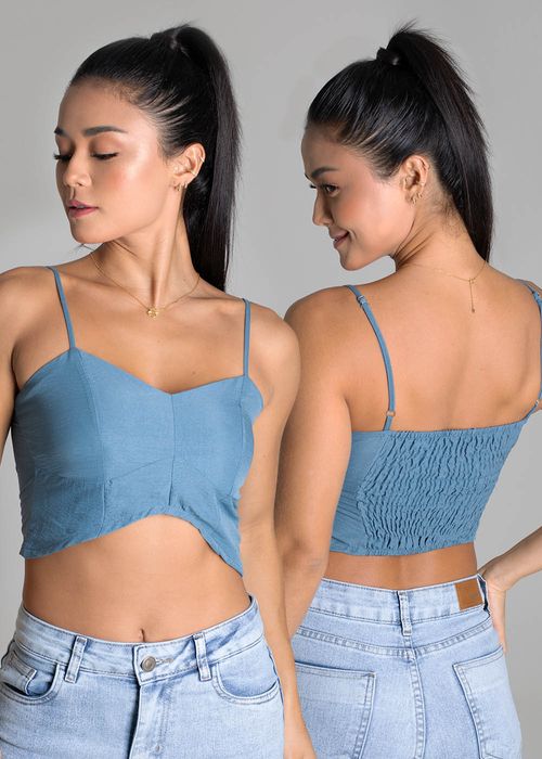 Cropped Sawary Alça Ajustavel - 279695