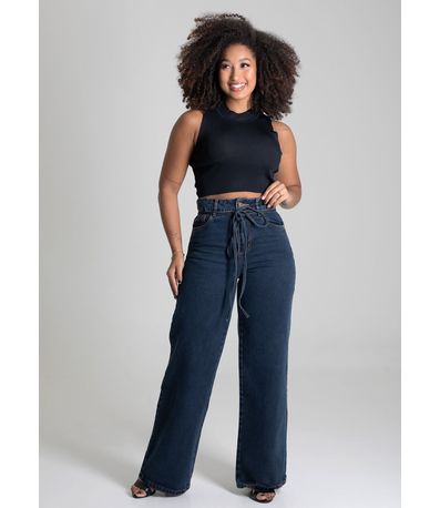Calça Jeans Sawary Wide Leg - 279431