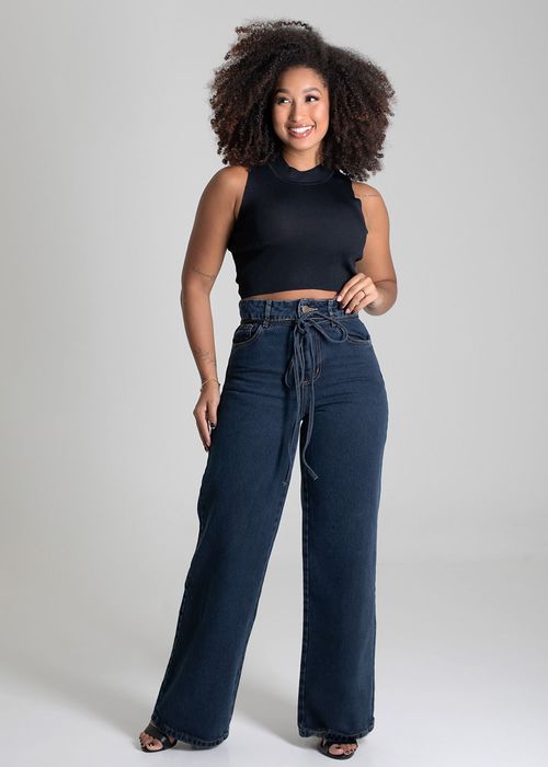 Calça Jeans Sawary Wide Leg - 279431