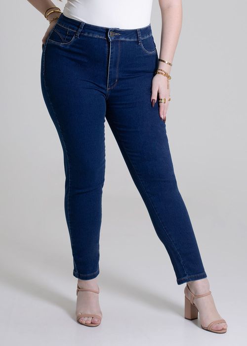 Calça Jeans Sawary Cigarrete Plus Size - 279363