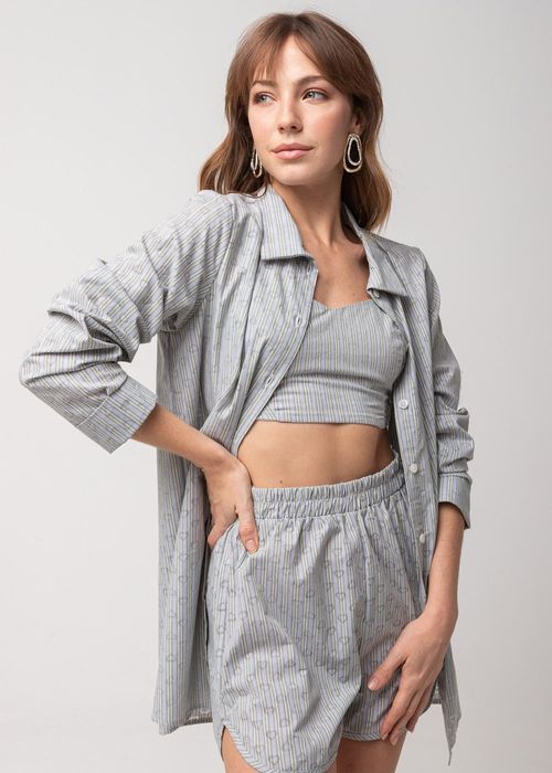 Camisa Sawary Estampada - 278975