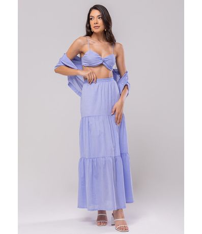 Saia Midi Sawary Mare - 279720