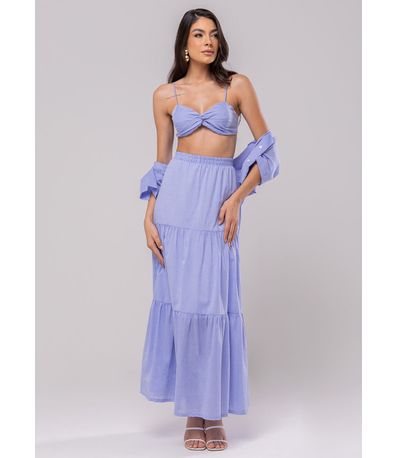 Saia Midi Sawary Mare - 279720