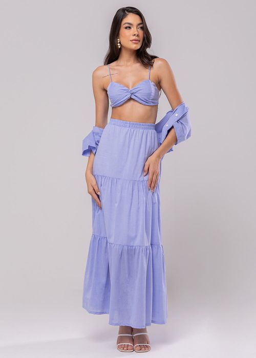 Saia Midi Sawary Mare - 279720