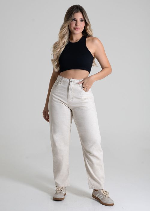 Calça Linho Sawary Barrel - 279933