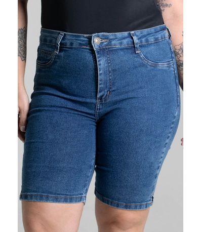 Bermuda Jeans Sawary Plus Size - 279361
