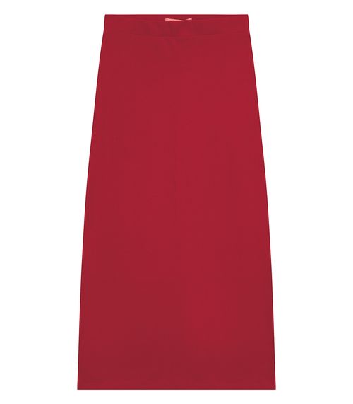 Saia Midi De Ribana Feminina Endless Vermelho