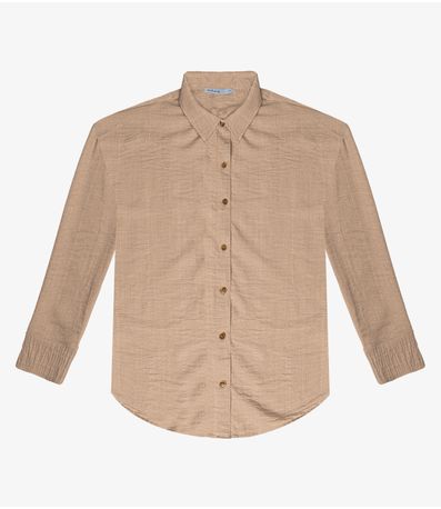 Camisa Feminina Manga Longa Endless Marrom