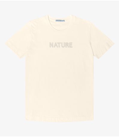 Camiseta Feminina Endless Bege