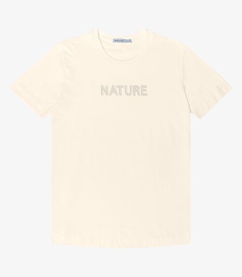 Camiseta Feminina Endless Bege