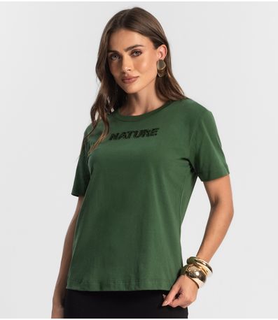 Camiseta Feminina Endless Verde