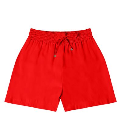 Shorts Feminino Alfaiataria Endless Laranja