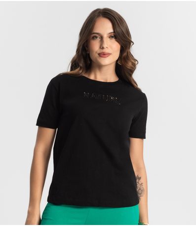 Camiseta Feminina Endless Preto