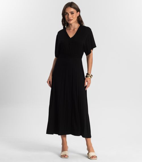 Vestido Midi Endless Preto