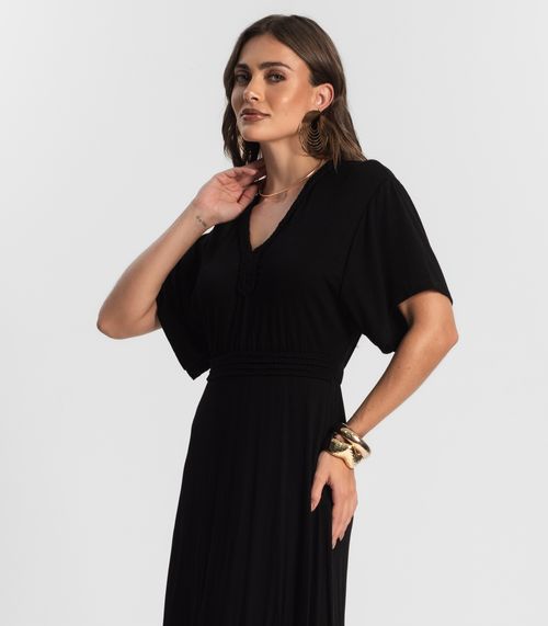 Vestido Midi Endless Preto