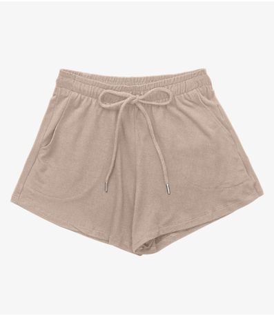 Shorts Feminino Rovitex Marrom