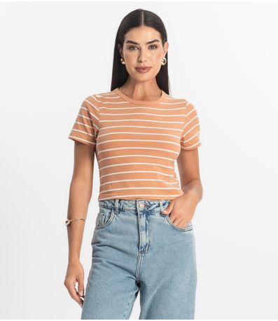 Blusa Feminina Rovitex Marrom