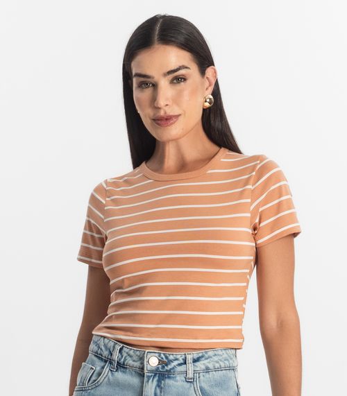 Blusa Feminina Rovitex Marrom