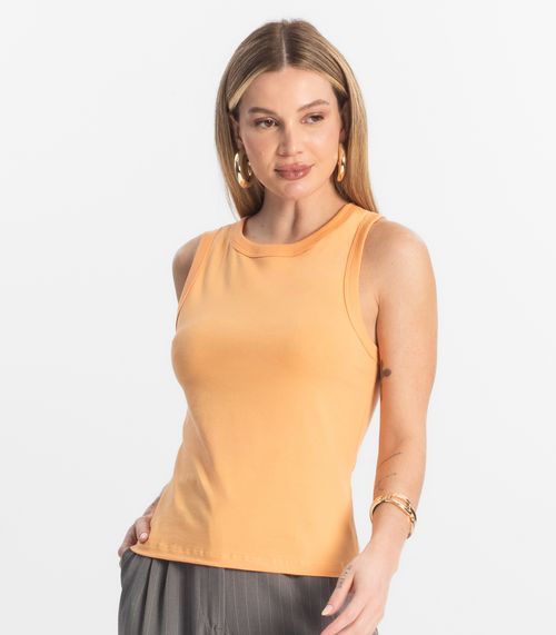 Regata Básica Feminina Rovitex Laranja