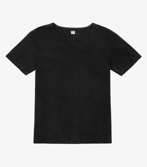Blusa Básica Feminina Meia Malha Rovitex Preto